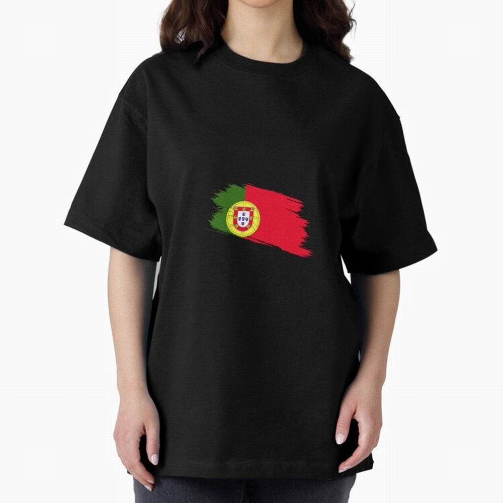 Portugal Oversized T-Shirt Keep the Legacy of the FIFA World Cup 2026 USA Canada Mexico Journey through Haaland and Mbappe Highlights, England and Germany Pride, Worldwide Fan Energy, Dramatic Goals, Stadium Lights and Championship Celebrations;