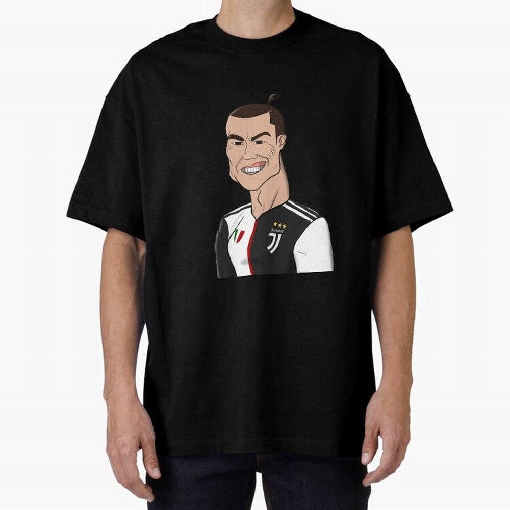 CR J Oversized T-Shirt Celebrate Fan Favorites in FIFA World Cup 2026 Group Stage Highlighting Messi, CR7 and Mbappe, Portugal, Spain and Germany Energy, Game Day Rituals, Football Legends, Country Pride and the Road to the Final; Made for