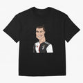 CR J Oversized T-Shirt Celebrate Fan Favorites in FIFA World Cup 2026 Group Stage Highlighting Messi, CR7 and Mbappe, Portugal, Spain and Germany Energy, Game Day Rituals, Football Legends, Country Pride and the Road to the Final; Made for