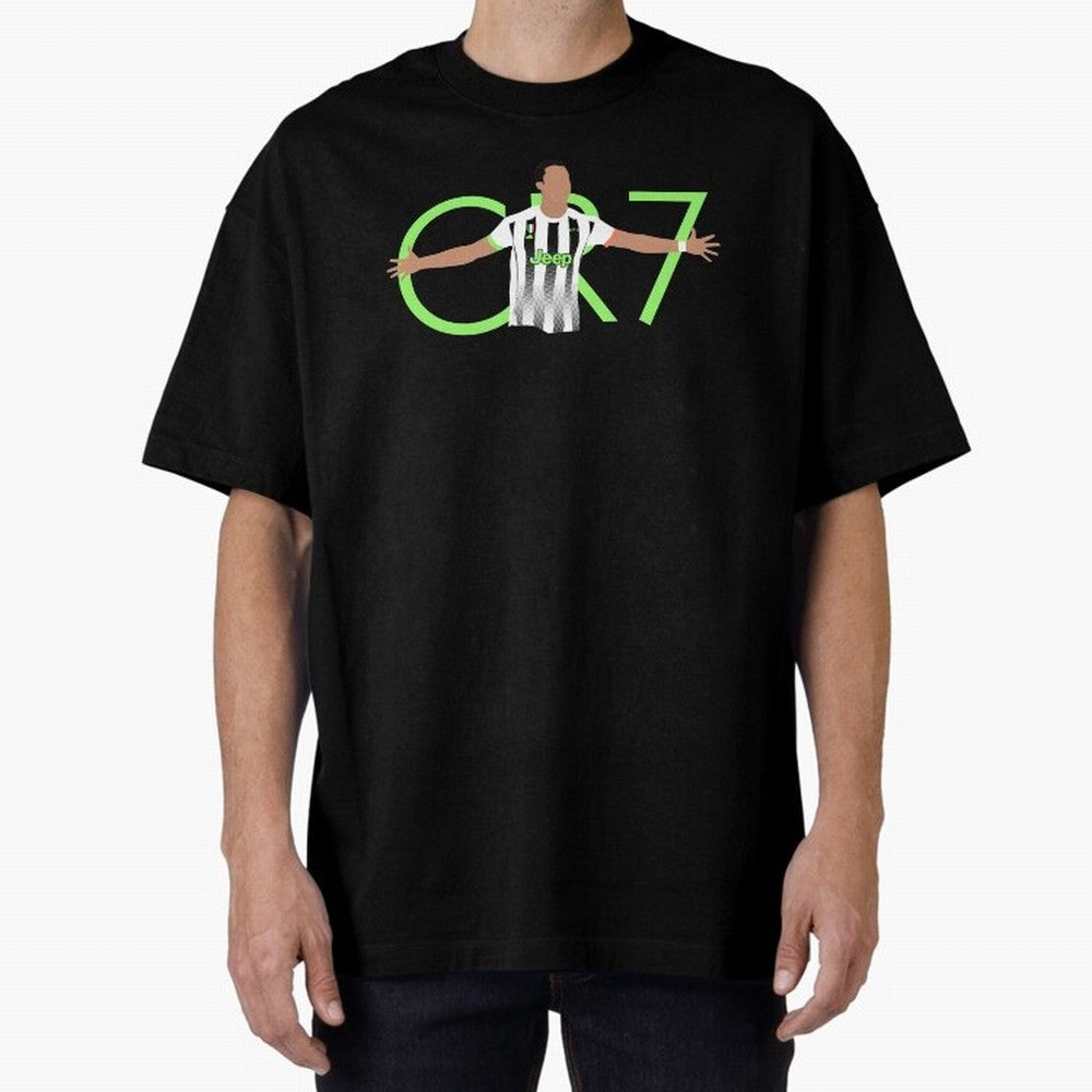 CR7 Oversized T-Shirt Support FIFA World Cup 2026 USA Canada Mexico Inspired by Mbappe, Portugal Energy, Retro Football Energy, Iconic Rivalries, Trophy Chase Drama and Stadium Atmosphere; Perfect for People Who Love Argentina, Brazil, France,