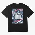 Cristiano Ronaldo Oversized T-Shirt Follow the Final Road of Global Football Passion for FIFA World Cup 2026 Group Stage, Connected to CR7 and Messi, England, Football History, Final Match Energy, Crowd Noise and Once in a Lifetime Moments; Made
