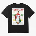 Cristiano Ronaldo designs Oversized T-Shirt Bring Match Day Fire to FIFA World Cup 2026 for Fans of CR7 and Messi and Argentina and Brazil, Bringing Fan Favorite Moments, National Team Passion, Big Match Drama and Soccer History; Built for