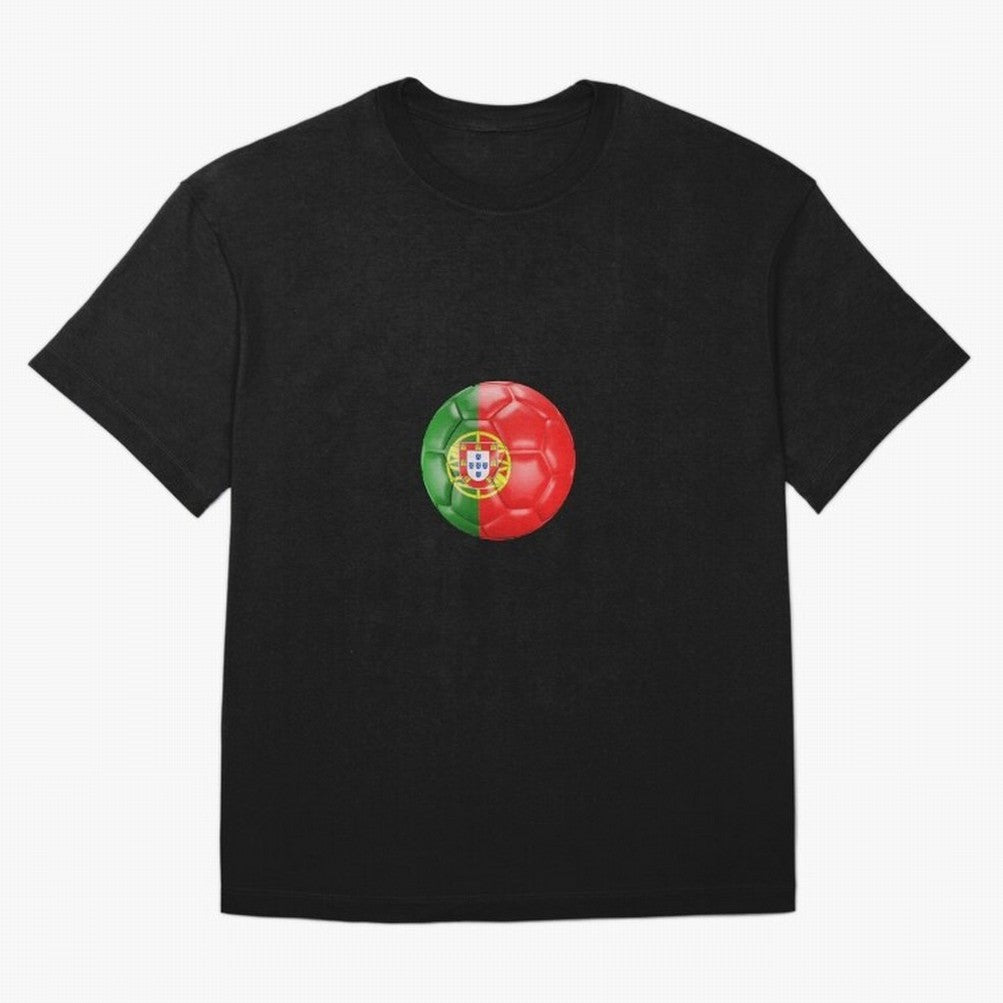 Portugal Oversized T-Shirt Follow the Road to Global Football Passion for FIFA World Cup 2026, with Cristiano Ronaldo, Haaland and CR7, England, France and Netherlands, Game Day Rituals, Football Legends, Country Pride and the Road to the Final;