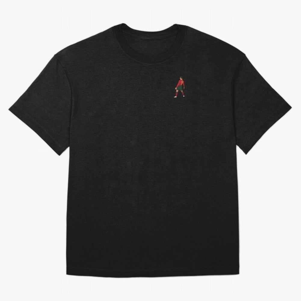 Cristiano Ronaldo Oversized T-Shirt Carry the Dream of Match Day Hype around FIFA World Cup 2026 Group Stage, CR7, France, Stadium Memories, Football Loyalty, International Chants and Championship Tradition; Ideal for Passionate Fans Who Love