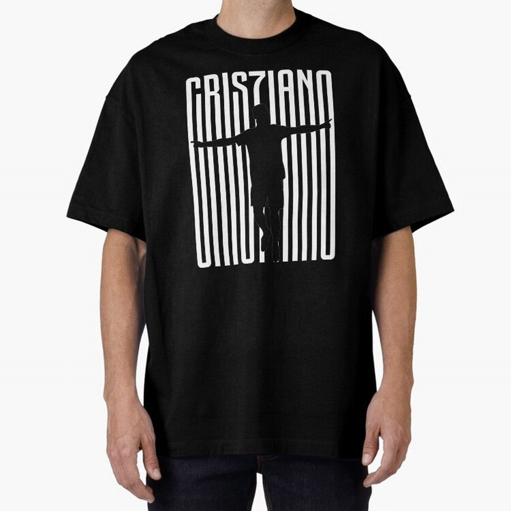 Cristiano Ronaldo Oversized T-Shirt Celebrate the Next Chapter of FIFA World Cup 2026 USA Canada Mexico with Neymar, France and Portugal Energy, Champion Mindset, Group Stage Buzz, Knockout Tension and Passionate Fan Culture; Made for Collectors