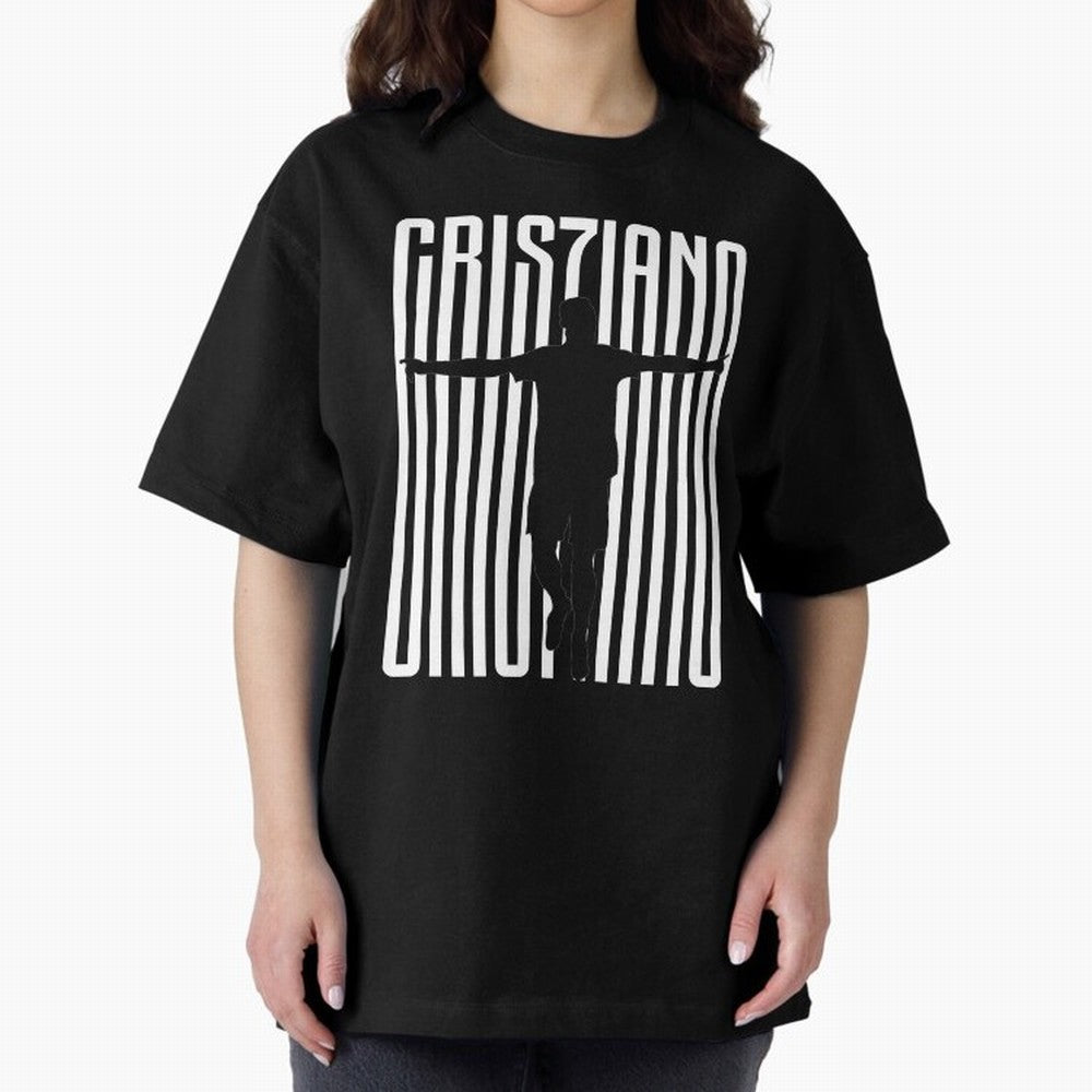 Cristiano Ronaldo Oversized T-Shirt Celebrate the Next Chapter of FIFA World Cup 2026 USA Canada Mexico with Neymar, France and Portugal Energy, Champion Mindset, Group Stage Buzz, Knockout Tension and Passionate Fan Culture; Made for Collectors