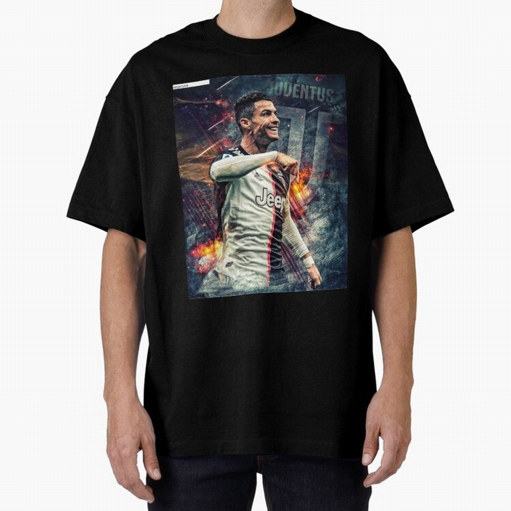 Wallpaper Cristiano Ronaldo Oversized T-Shirt Follow the Final Road of Match Day Hype around FIFA World Cup 2026 USA Canada Mexico, Messi and Cristiano Ronaldo, France, Worldwide Fan Energy, Dramatic Goals, Stadium Lights and Championship