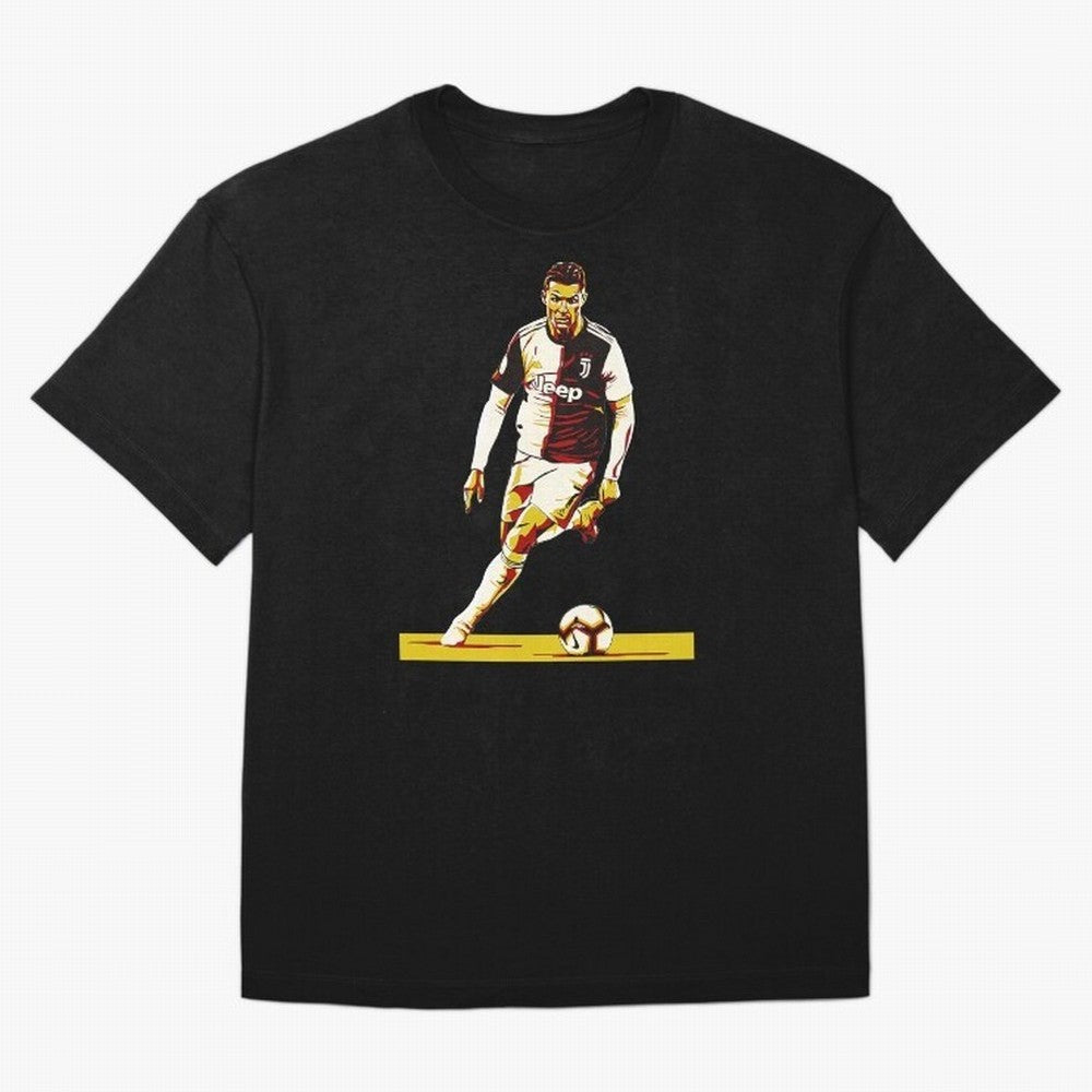 Cristiano Ronaldo Oversized T-Shirt Represent the Passion of Match Day Hype around FIFA World Cup 2026, Mbappe and Neymar, France and Portugal, Stadium Memories, Football Loyalty, International Chants and Championship Tradition; Ideal for Fans Who
