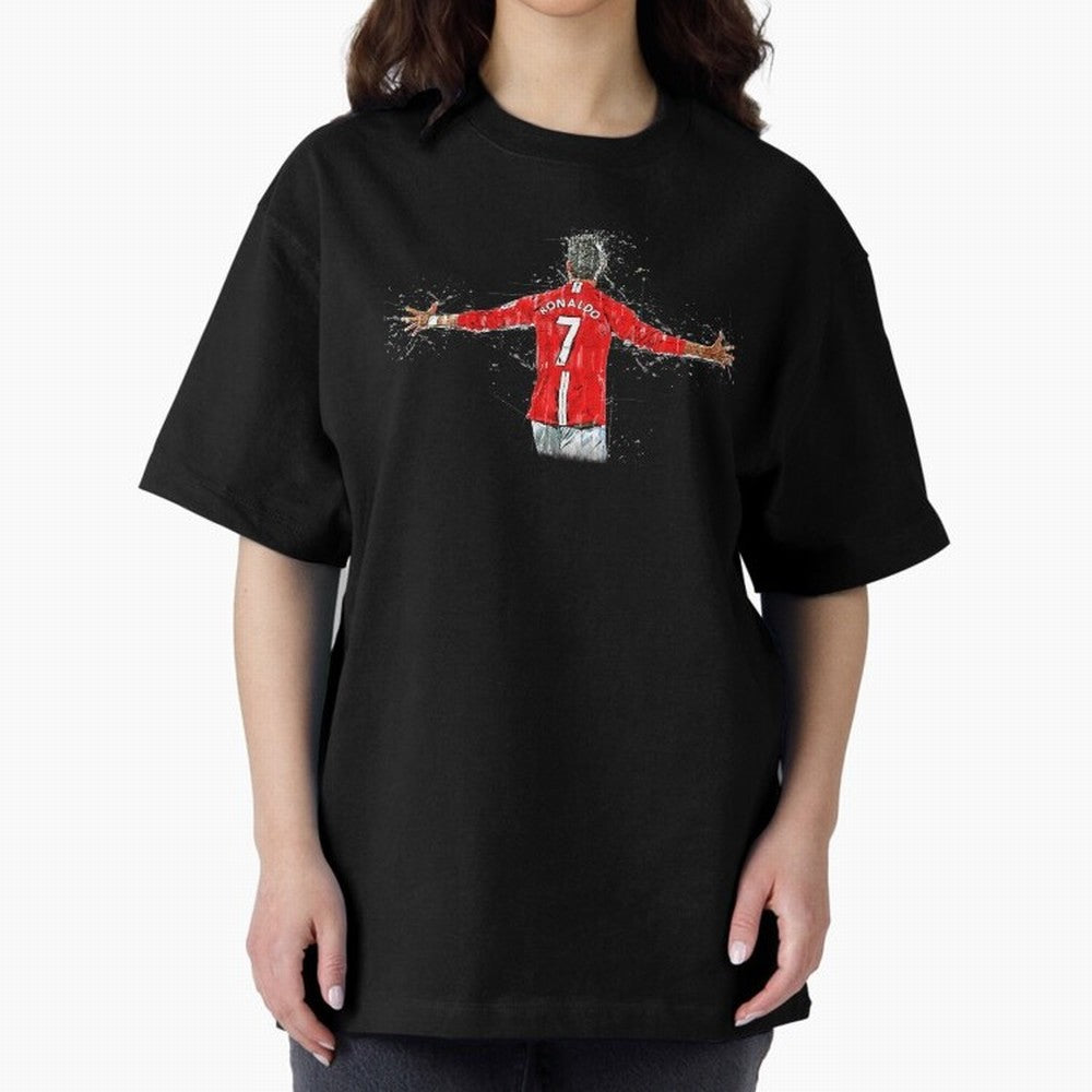 Cristiano Ronaldo Oversized T-Shirt Remember the FIFA World Cup 2026 Journey through CR7 and Messi Highlights, Argentina and Brazil Pride, Stadium Memories, Football Loyalty, International Chants and Championship Tradition; Ideal for Passionate