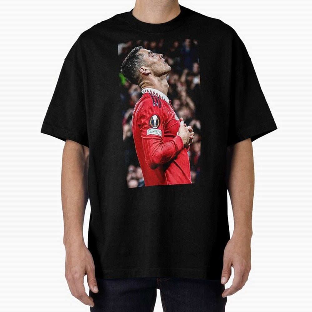 Cristiano Ronaldo CR7 Oversized T-Shirt Capture Stadium Memories from Match Day Hype around FIFA World Cup 2026 USA Canada Mexico, Cristiano Ronaldo, Haaland and CR7, Argentina and Brazil, Football Festival Excitement, Trophy Ambitions, Country