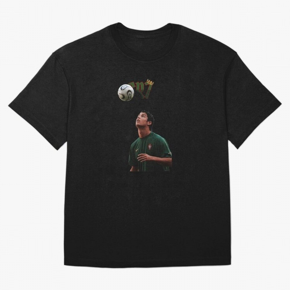 Cristiano Ronaldo Oversized T-Shirt Support FIFA World Cup 2026 USA Canada Mexico for Fans of Mbappe and Argentina, France and Brazil, Bringing Stadium Memories, Football Loyalty, International Chants and Championship Tradition; Ideal for