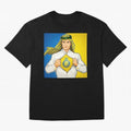 Al Nassr Cr7 Oversized T-Shirt Share FIFA World Cup 2026 USA Canada Mexico for Fans of CR7 and Argentina, France and Brazil, Bringing Football Festival Excitement, Trophy Ambitions, Country Rivalries and Star Player Buzz; Perfect for People Who