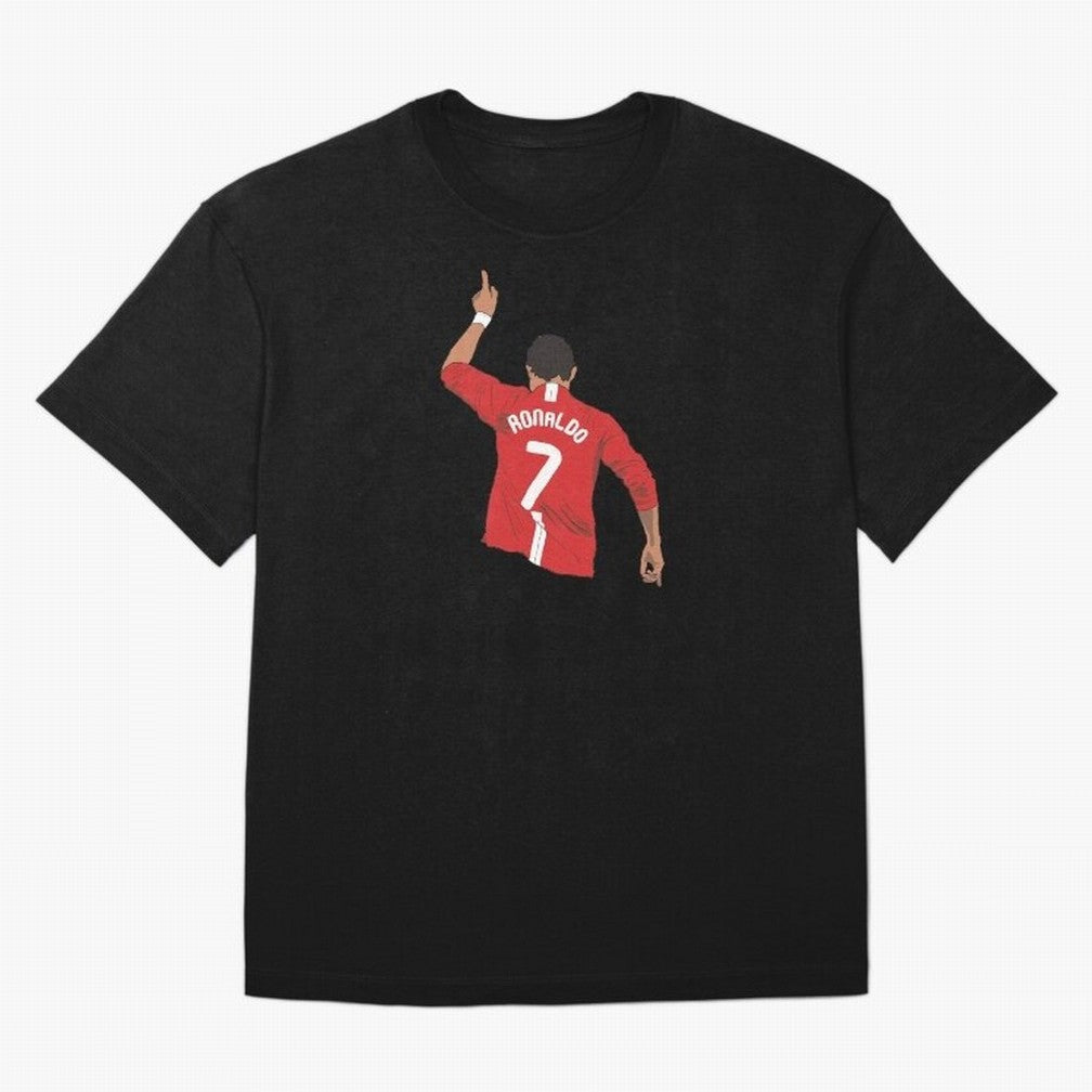 Cristiano Ronaldo MUFC Oversized T-Shirt Make Every Match About FIFA World Cup 2026 Group Stage Spirit, Filled with Brazil, Messi, Fan Favorite Moments, National Team Passion, Big Match Drama and Soccer History; Ideal for Fans Who Follow Messi,