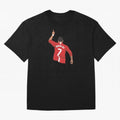 Cristiano Ronaldo MUFC Oversized T-Shirt Make Every Match About FIFA World Cup 2026 Group Stage Spirit, Filled with Brazil, Messi, Fan Favorite Moments, National Team Passion, Big Match Drama and Soccer History; Ideal for Fans Who Follow Messi,