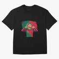 Cristiano Ronaldo CR7 T-shirt Design Oversized T-Shirt Celebrate Supporters United by FIFA World Cup 2026 Spirit, Connected to Germany, Haaland, Global Supporter Spirit, Legendary Goals, National Colors and Tournament Celebration; Ideal for Fans