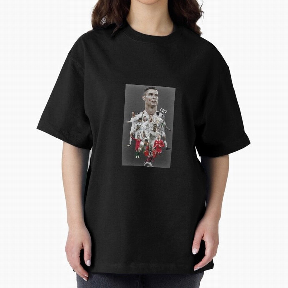 Cristiano Ronaldo Oversized T-Shirt Back Your Heroes with the FIFA World Cup 2026 USA Canada Mexico Journey through Cristiano Ronaldo Highlights, England, France and Netherlands Pride, Sports Nostalgia, International Competition, Famous Players and