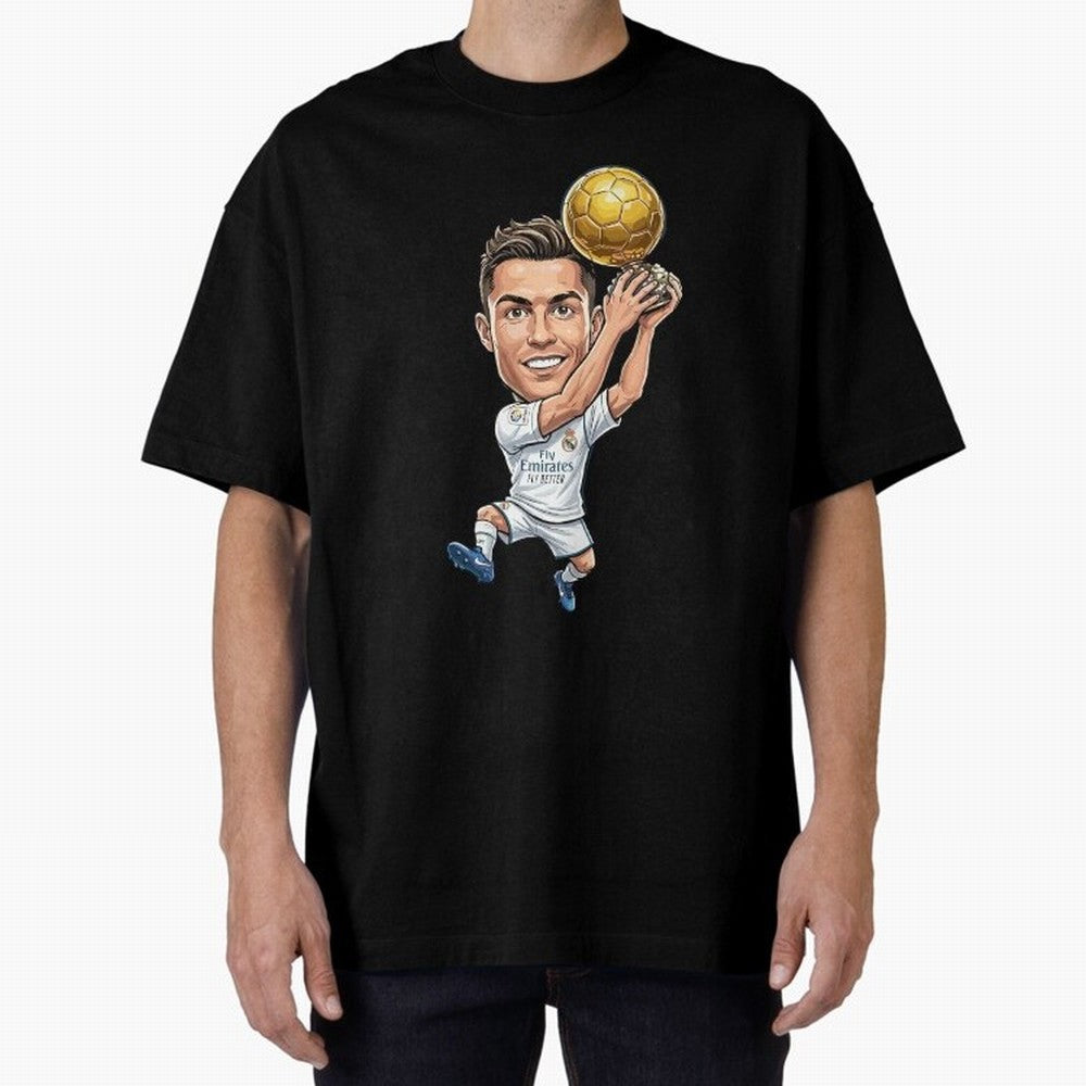 Cristiano Ronaldo Oversized T-Shirt Showcase FIFA World Cup 2026 USA Canada Mexico Spirit, Connected to England, Mbappe and Neymar, Stadium Memories, Football Loyalty, International Chants and Championship Tradition; Ideal for Fans Who Follow