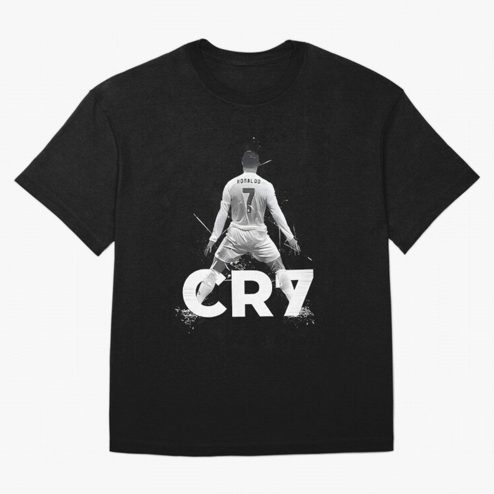 Cr7 Oversized T-Shirt Capture Stadium Memories from FIFA World Cup 2026 for Fans of Haaland and Germany, Bringing Championship Spirit, Famous Goals, Roaring Crowds and International Football Unity; Ideal for Football Dads, Football Moms, Friends,