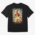 Cristiano Ronaldo Oversized T-Shirt Feel International Energy from FIFA World Cup 2026 USA Canada Mexico Spirit, Made for France, Mbappe, Sports Nostalgia, International Competition, Famous Players and Unforgettable Victories; Perfect for Fans,