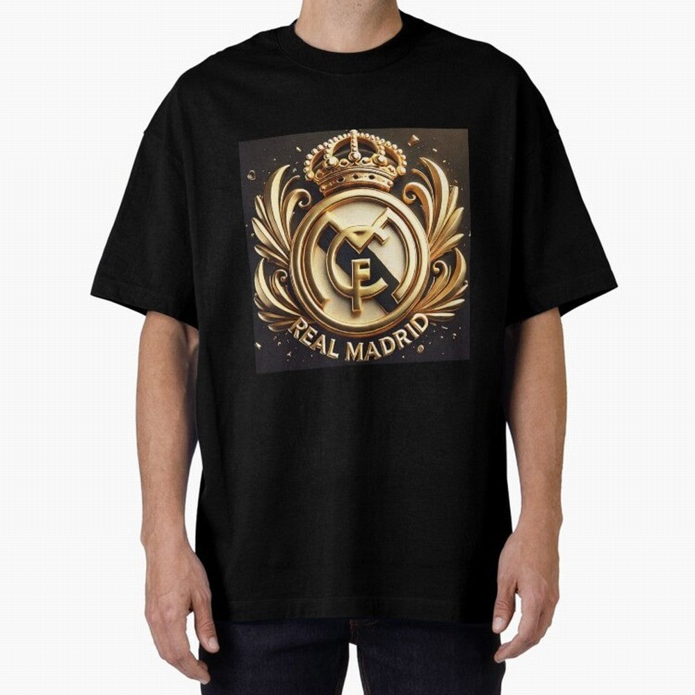 Madridistas Oversized T-Shirt Fuel FIFA World Cup 2026 Group Stage for Fans of Cristiano Ronaldo and Brazil, Bringing Game Day Rituals, Football Legends, Country Pride and the Road to the Final; Ideal for Football Dads, Football Moms, Friends,