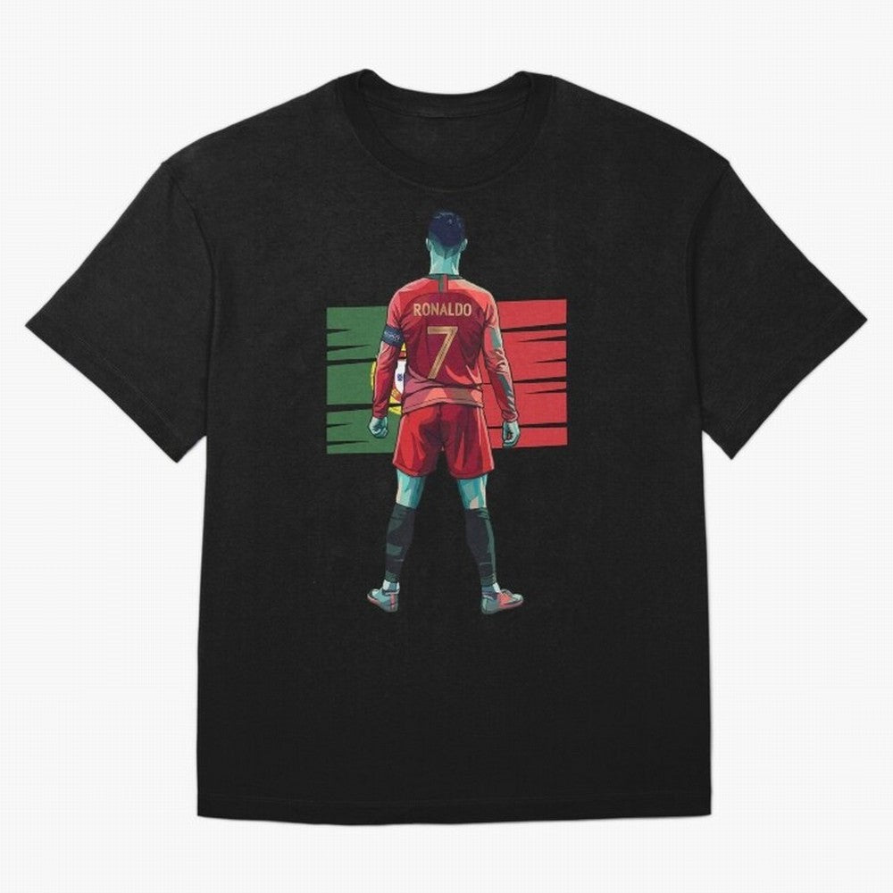 Cristiano Ronaldo Oversized T-Shirt Relive Global Football Passion for FIFA World Cup 2026, Inspired by Neymar, Haaland and Cristiano Ronaldo, Spain and Netherlands, Match Day Excitement, Supporter Culture, Golden Goals and Global Football Passion;