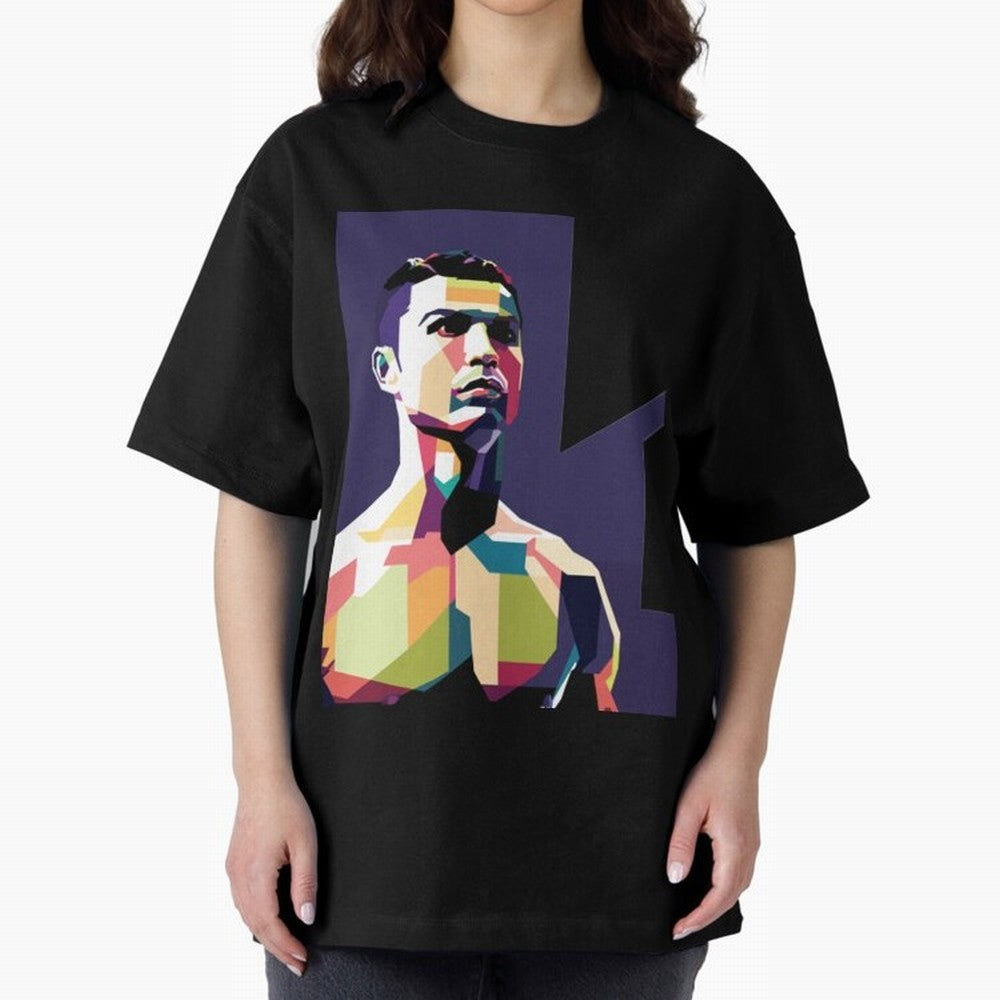 Ronaldo Cristiano Ronaldo Oversized T-Shirt Show Love for Legendary Goals in Match Day Hype around FIFA World Cup 2026, Haaland and Mbappe, Germany, Stadium Chants, National Pride, Trophy Dreams and Unforgettable Football Memories; Perfect for