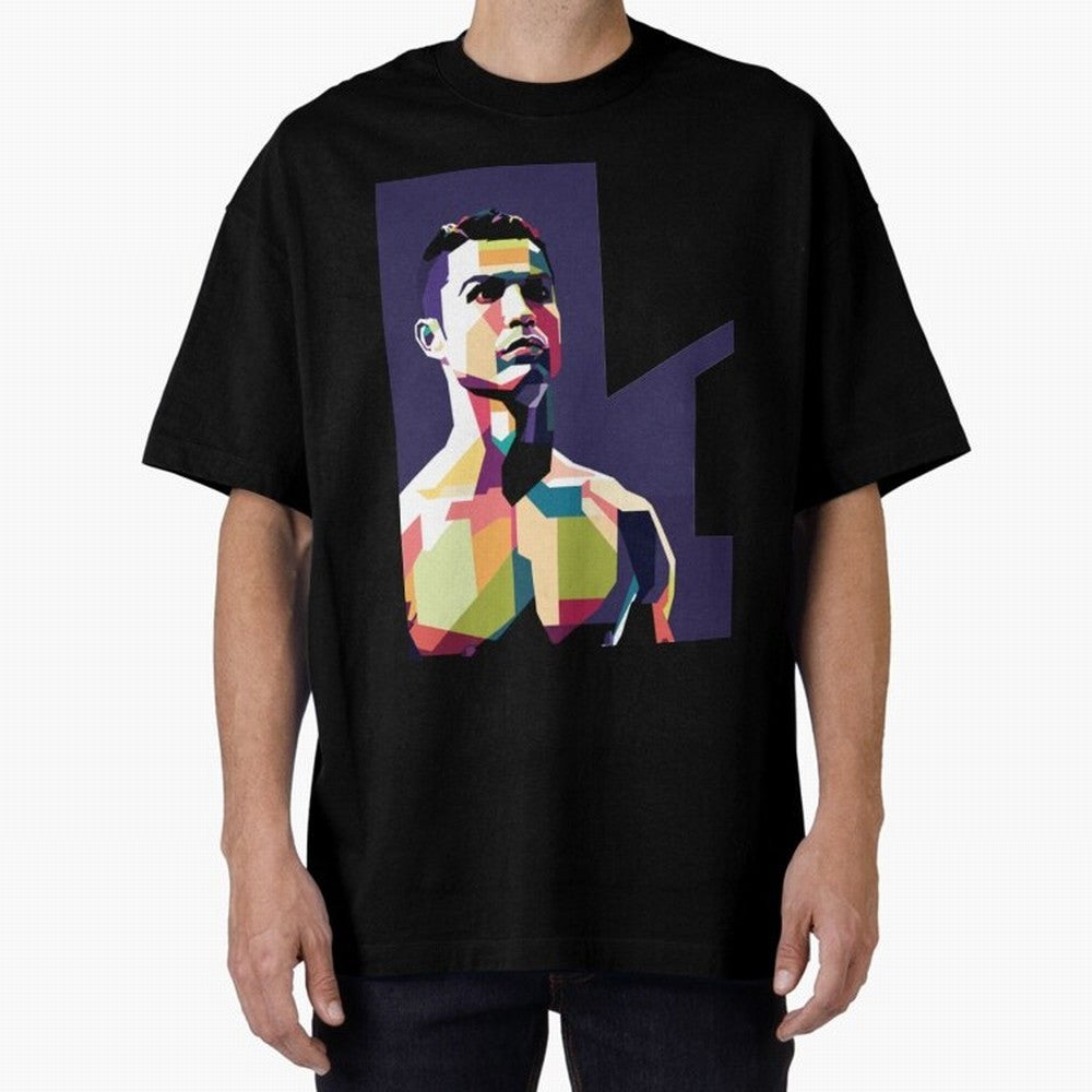 Ronaldo Cristiano Ronaldo Oversized T-Shirt Show Love for Legendary Goals in Match Day Hype around FIFA World Cup 2026, Haaland and Mbappe, Germany, Stadium Chants, National Pride, Trophy Dreams and Unforgettable Football Memories; Perfect for