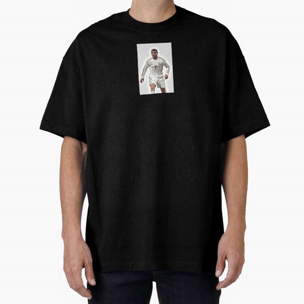 Cristiano Ronaldo Oversized T-Shirt Keep the Legacy of Global Football Passion for FIFA World Cup 2026 USA Canada Mexico, Featuring Messi, Neymar and Mbappe, England, France and Netherlands, Stadium Chants, National Pride, Trophy Dreams and