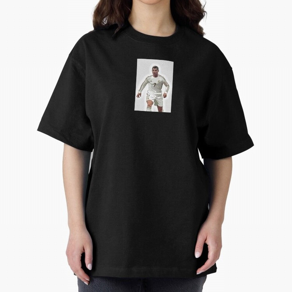 Cristiano Ronaldo Oversized T-Shirt Keep the Legacy of Global Football Passion for FIFA World Cup 2026 USA Canada Mexico, Featuring Messi, Neymar and Mbappe, England, France and Netherlands, Stadium Chants, National Pride, Trophy Dreams and