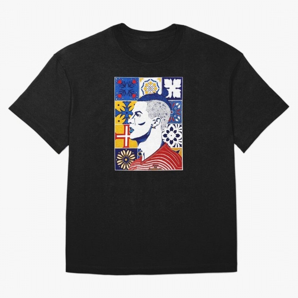 Cristiano Ronaldo Azulejos Oversized T-Shirt Follow FIFA World Cup 2026 Group Stage for Fans of Messi and Spain and Netherlands, Bringing Stadium Memories, Football Loyalty, International Chants and Championship Tradition; Ideal for Passionate Fans