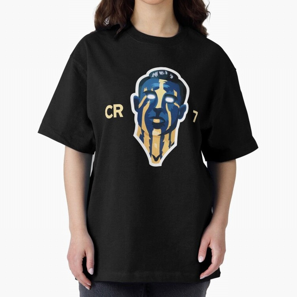 Cristiano Ronaldo Oversized T-Shirt Carry the Dream of FIFA World Cup 2026 USA Canada Mexico Driven by Neymar, Brazil Energy, Soccer Culture, Superstar Moments, National Team Dreams and Competitive Fire; Ideal for Passionate Fans Who Love Underdog