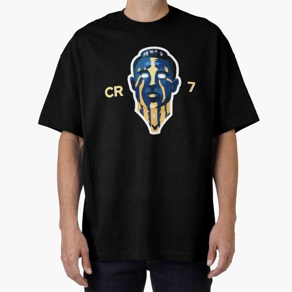Cristiano Ronaldo Oversized T-Shirt Carry the Dream of FIFA World Cup 2026 USA Canada Mexico Driven by Neymar, Brazil Energy, Soccer Culture, Superstar Moments, National Team Dreams and Competitive Fire; Ideal for Passionate Fans Who Love Underdog