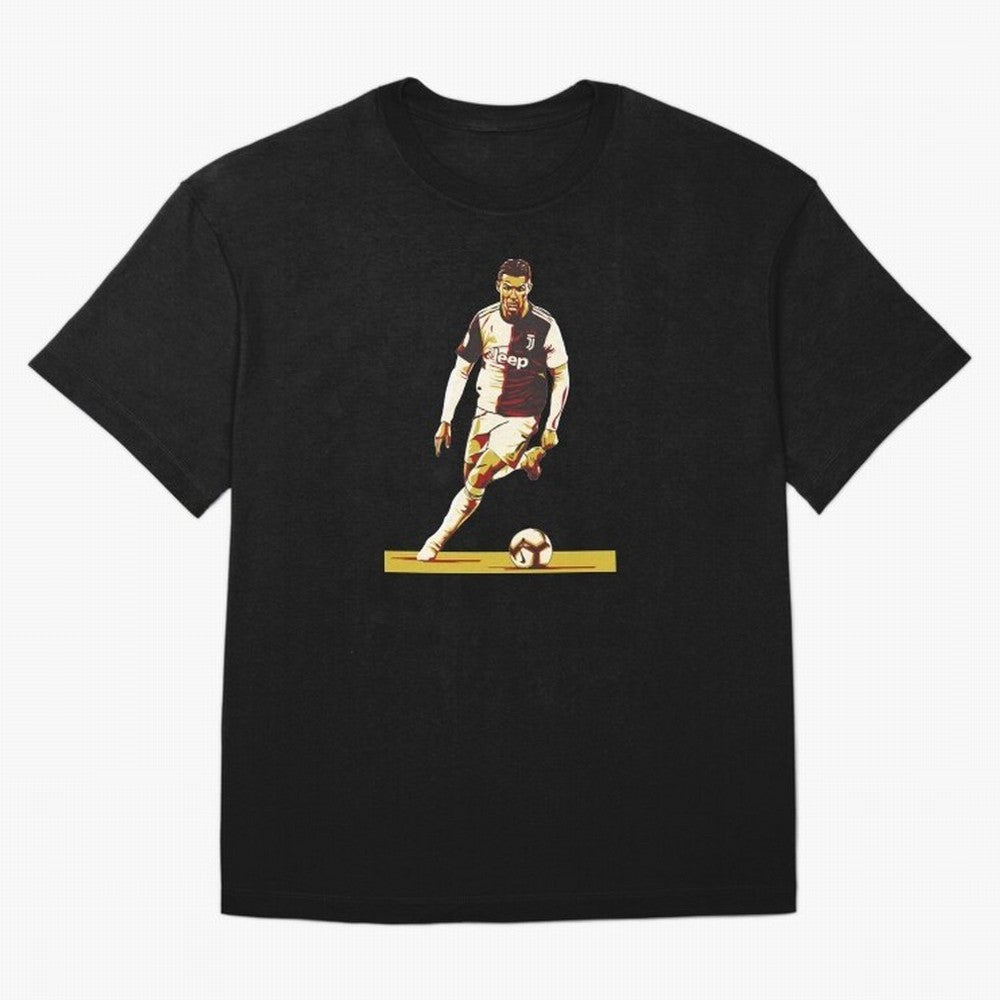 Ronaldo Oversized T-Shirt Celebrate Golden Goal Energy in FIFA World Cup 2026 USA Canada Mexico for Fans of Messi, CR7 and Mbappe and Spain, Bringing Supporter Pride, Iconic Celebrations, Legendary Names and Global Match Day Energy; Ideal for Fans