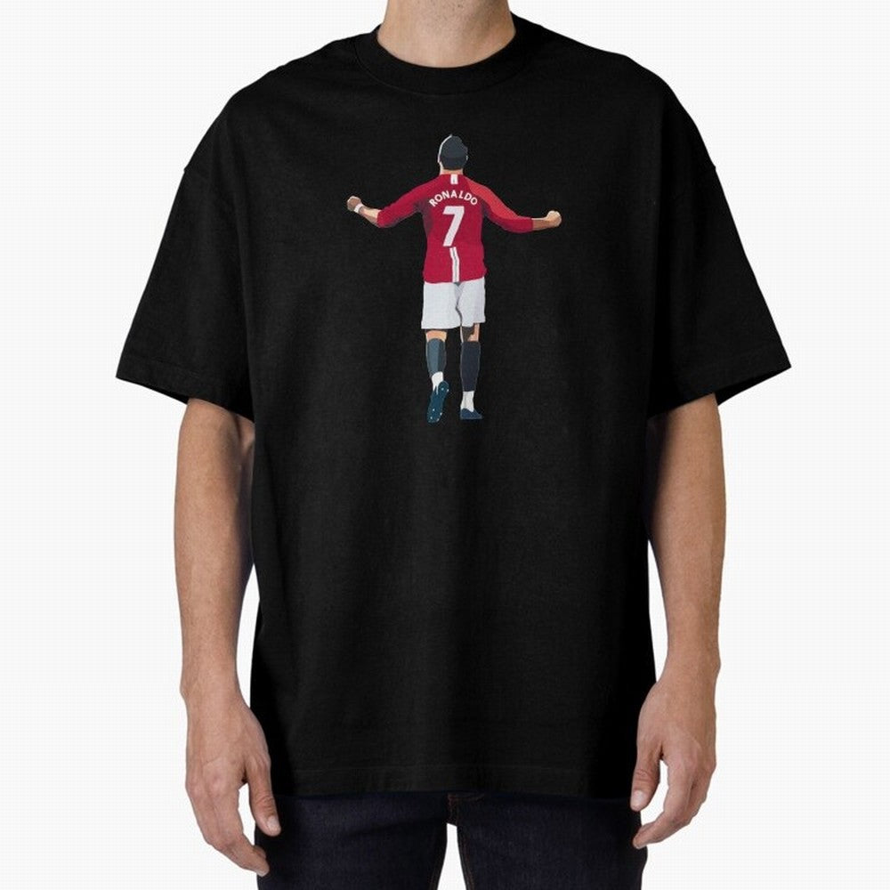 Legend Cristiano Ronaldo Oversized T-Shirt Show Match Day Excitement for the FIFA World Cup 2026 Group Stage Journey through Messi, Neymar and Mbappe Highlights, Brazil, Portugal and Argentina Pride, Game Day Rituals, Football Legends, Country