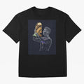 Digital Football Oversized T-Shirt Bring Stadium Energy to Match Day Hype around FIFA World Cup 2026 USA Canada Mexico, CR7 and Messi, Brazil, Portugal and Argentina, Worldwide Fan Energy, Dramatic Goals, Stadium Lights and Championship