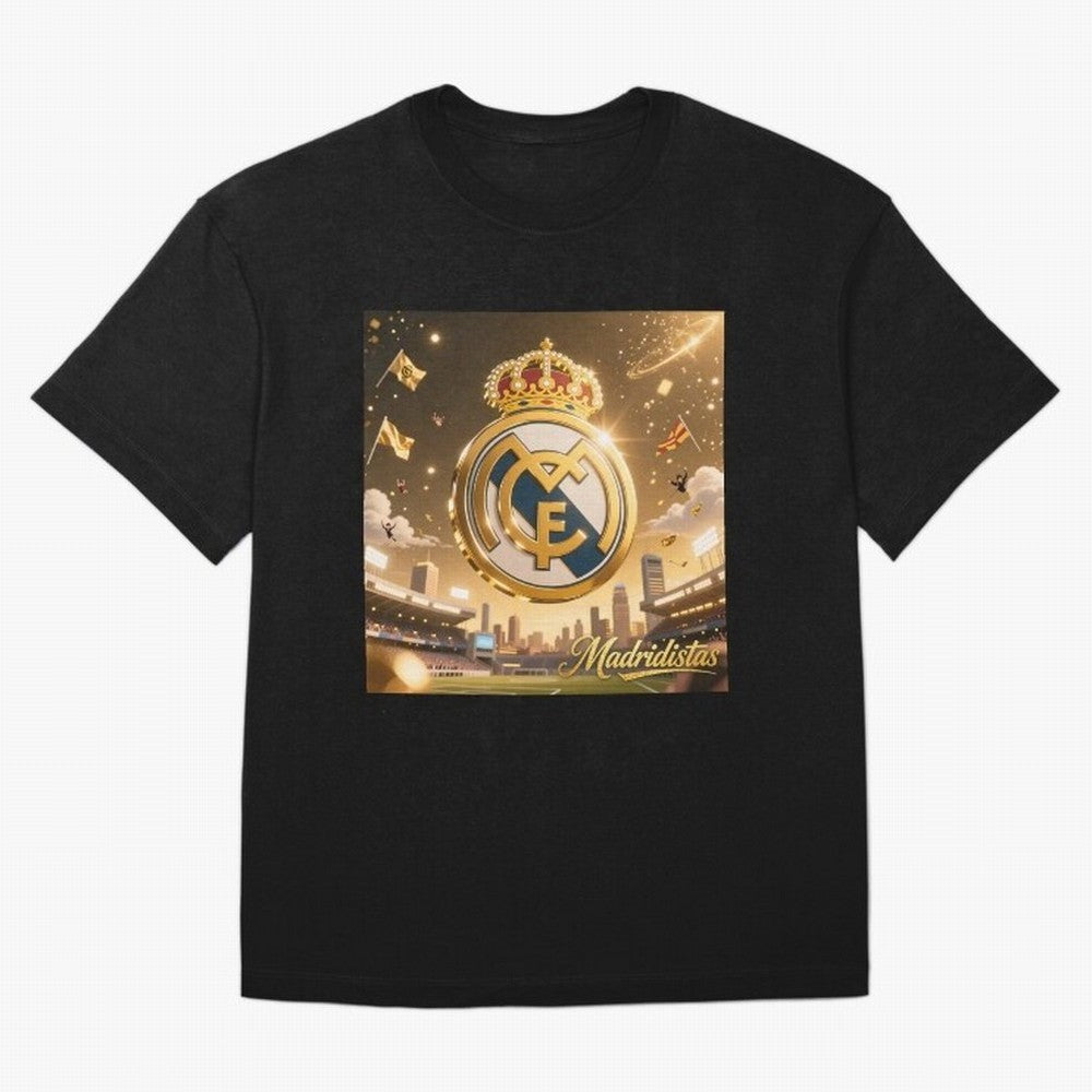Madridistas Oversized T-Shirt Feel the Roar of FIFA World Cup 2026 Spirit, Celebrating Spain and Netherlands, Mbappe, Football Passion, Legendary Performances, Festival Vibes and Supporter Community; Made for Collectors Who Enjoy Iconic Players,
