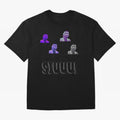 siuuu funny cr7 stickers 2022 Oversized T-Shirt Live for the Drama of FIFA World Cup 2026 USA Canada Mexico Spirit, Inspired by Argentina, France and Brazil, CR7 and Messi, Retro Football Energy, Iconic Rivalries, Trophy Chase Drama and Stadium