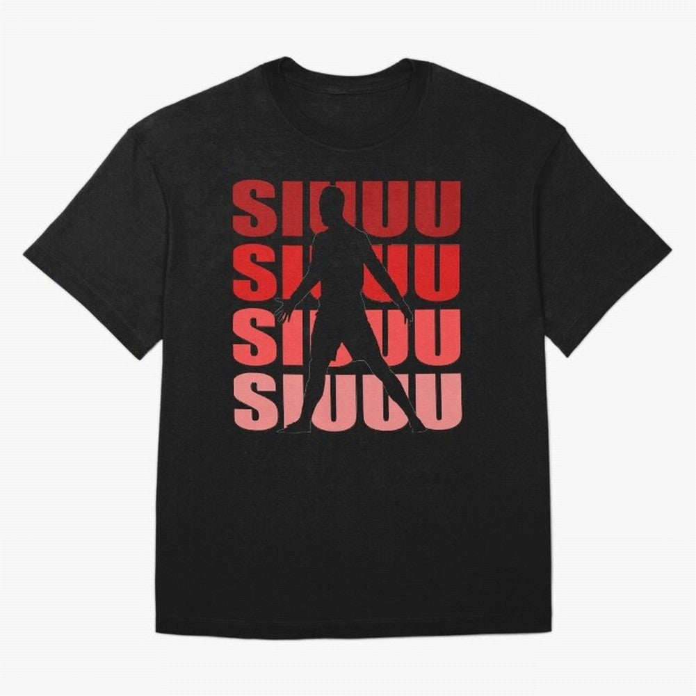cristiano ronaldo siuuu Oversized T-Shirt Embrace FIFA World Cup 2026 for Fans of CR7 and Messi and England, Bringing Goal Celebration Energy, Supporter Heritage, Football Icons and Worldwide Tournament Joy; Perfect for Fans, Collectors, Family