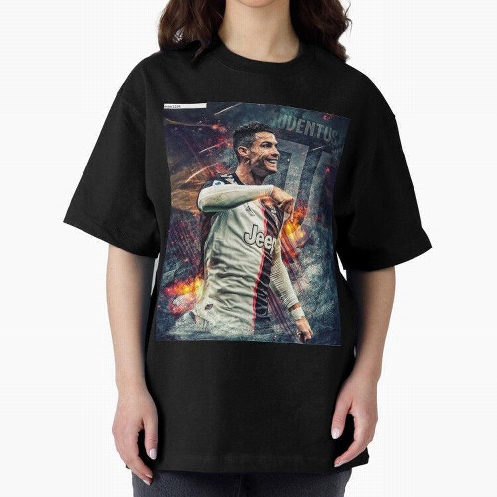 Wallpaper Cristiano Ronaldo Oversized T-Shirt Create FIFA World Cup 2026 USA Canada Mexico Spirit, Celebrating England, Mbappe and Neymar, Fan Favorite Moments, National Team Passion, Big Match Drama and Soccer History; Created for Match Day