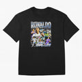 Cristiano Ronaldo El Bicho Oversized T-Shirt Celebrate the FIFA World Cup 2026 USA Canada Mexico Journey through Messi, Neymar and Mbappe Highlights, Argentina, France and Brazil Pride, Fan Favorite Moments, National Team Passion, Big Match Drama