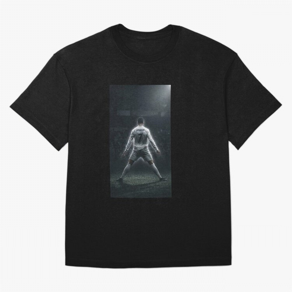 Cristiano Ronaldo Oversized T-Shirt Feel Global Football Passion for FIFA World Cup 2026, Connected to Messi, CR7 and Mbappe, England, France and Netherlands, Game Day Rituals, Football Legends, Country Pride and the Road to the Final; Made for