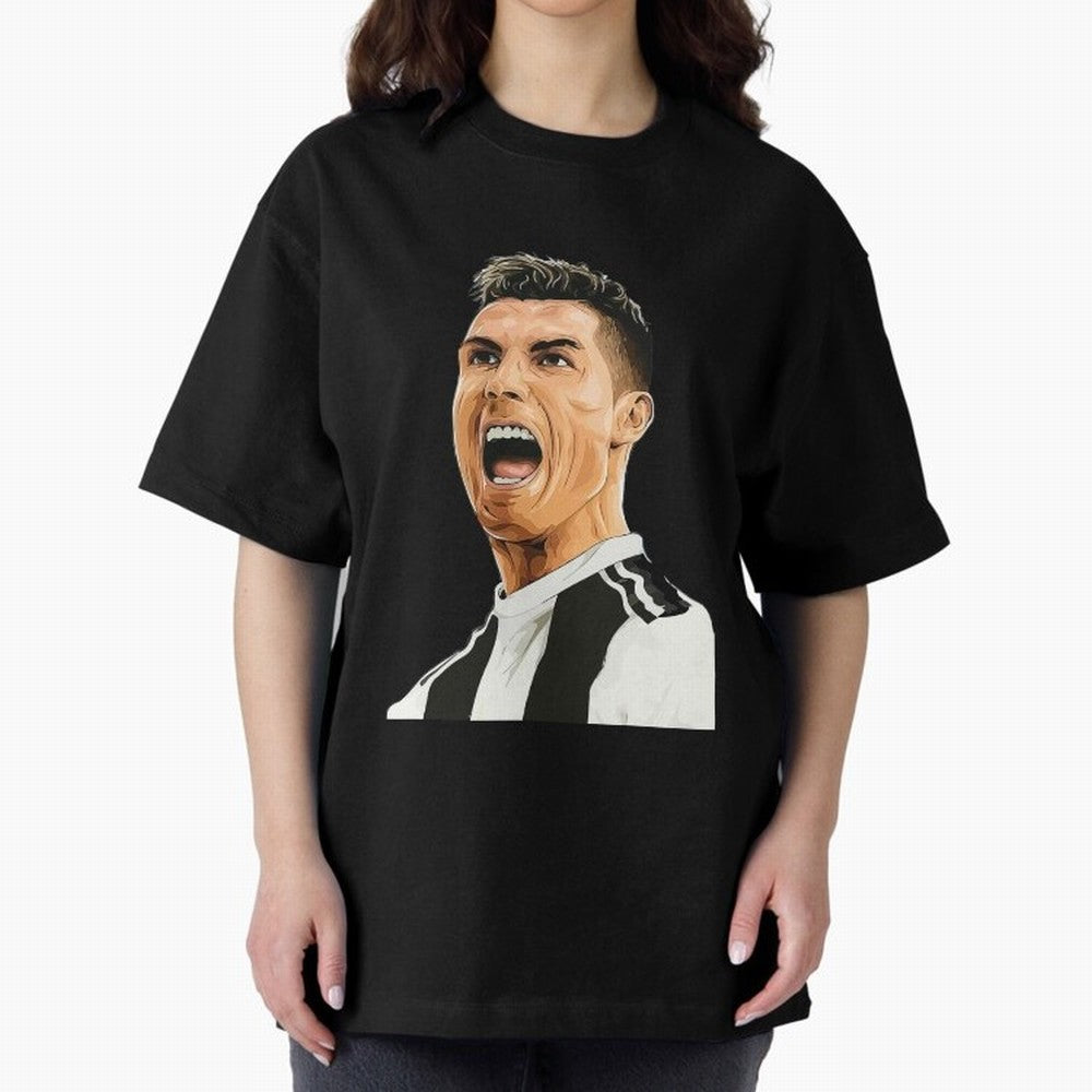 Cristiano Ronaldo Cristiano Ronaldo CR7 Oversized T-Shirt Elevate the FIFA World Cup 2026 Group Stage Journey through Messi, Neymar and Mbappe Highlights, Argentina Pride, Retro Football Energy, Iconic Rivalries, Trophy Chase Drama and Stadium