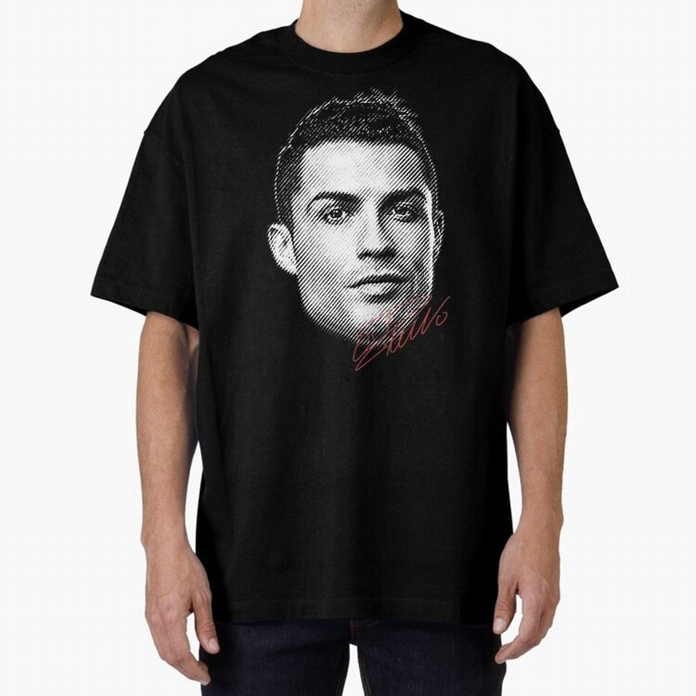 Cr7 Oversized T-Shirt Fuel Match Day Hype around FIFA World Cup 2026, Mbappe and Neymar, England, France and Netherlands, Tournament Hype, Historic Matchups, Family Viewing Parties and Global Sports Pride; Ideal for Fans Who Follow Messi, Cristiano