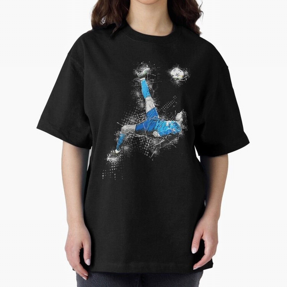 Cristiano Ronaldo Oversized T-Shirt Capture FIFA World Cup 2026 Group Stage Inspired by Neymar, England and Germany Energy, Worldwide Fan Energy, Dramatic Goals, Stadium Lights and Championship Celebrations; Created for Match Day Parties, Soccer