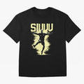 CR7 cristiano ronaldo logo Oversized T-Shirt Celebrate FIFA World Cup 2026 for Fans of Messi and England and Germany, Bringing Football Festival Excitement, Trophy Ambitions, Country Rivalries and Star Player Buzz; Perfect for Supporters Who Want