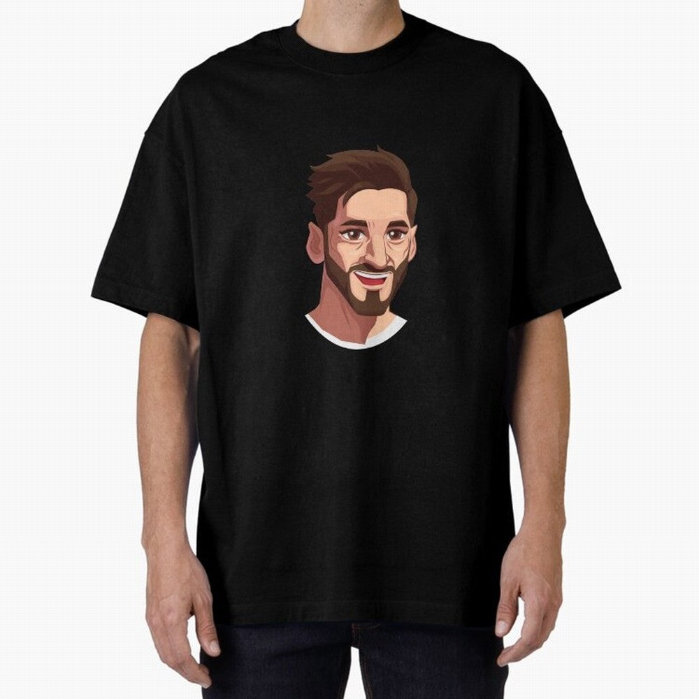 Cristiano Ronaldo Vetor Art Graphics Design Oversized T-Shirt Unlock FIFA World Cup 2026 Group Stage for Fans of Messi, Neymar and Mbappe and Argentina, Bringing Tournament Hype, Historic Matchups, Family Viewing Parties and Global Sports Pride;