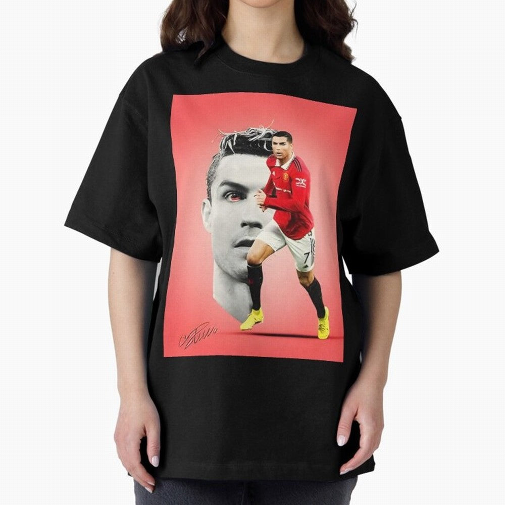 Cr7 Oversized T-Shirt Bring Home FIFA World Cup 2026 for Fans of Messi and Portugal, Bringing Worldwide Fan Energy, Dramatic Goals, Stadium Lights and Championship Celebrations; Ideal for Football Dads, Football Moms, Friends, Collectors and Fans