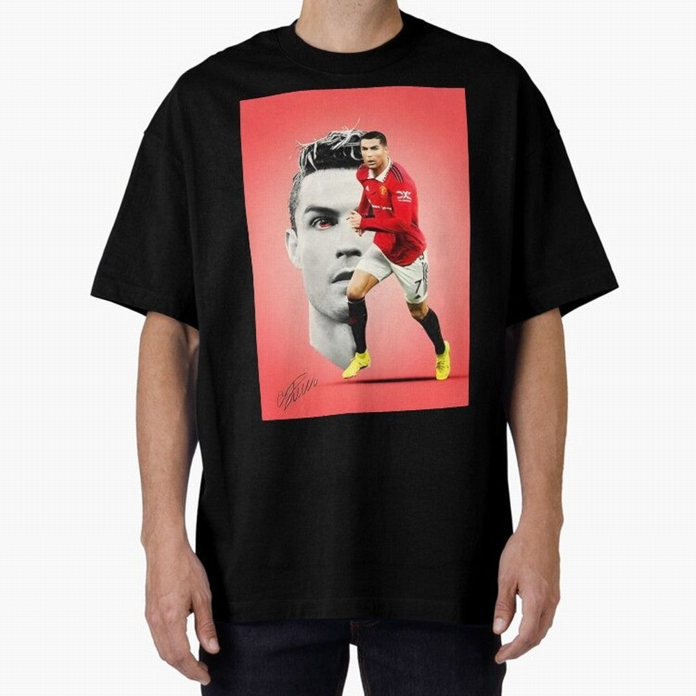 Cr7 Oversized T-Shirt Bring Home FIFA World Cup 2026 for Fans of Messi and Portugal, Bringing Worldwide Fan Energy, Dramatic Goals, Stadium Lights and Championship Celebrations; Ideal for Football Dads, Football Moms, Friends, Collectors and Fans