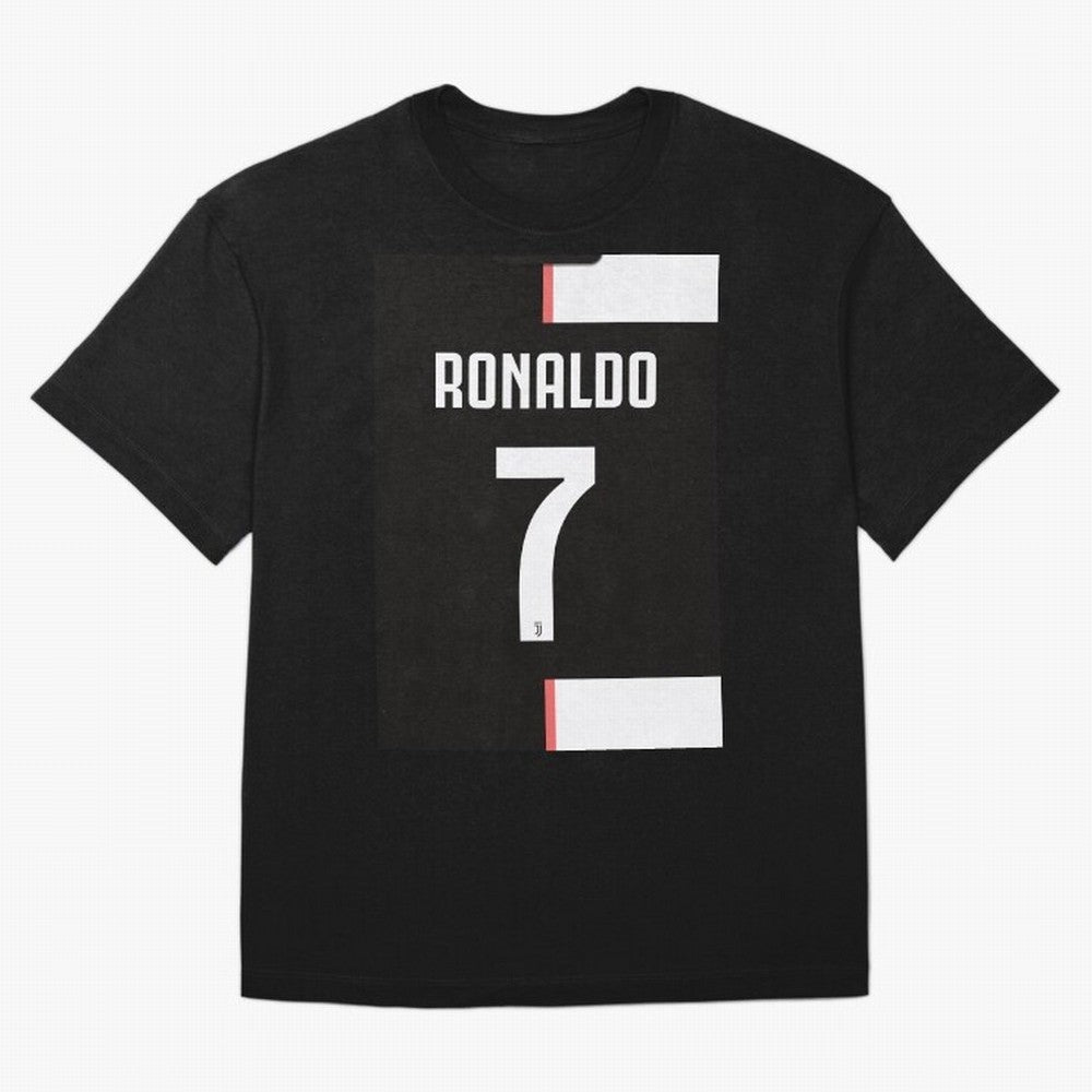 Ronaldo 7 Juventus 19-20 Retro Jersey Oversized T-Shirt Bring a Champion Mindset to FIFA World Cup 2026 USA Canada Mexico for Fans of CR7 and Messi and Argentina, Bringing Vintage Soccer Flavor, Modern Football Stars, National Flags and Final Night