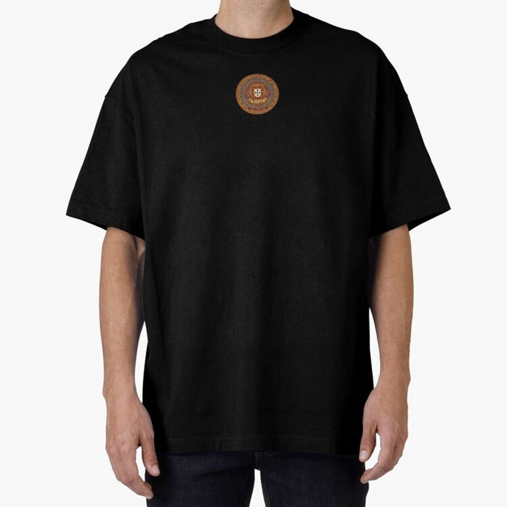 Portugal ¡ª The Navigators¡¯ Crimson Cross Oversized T-Shirt Unlock Global Football Passion for FIFA World Cup 2026 USA Canada Mexico, Capturing Neymar, Argentina, Classic Soccer Heritage, Championship Pressure, Fan Loyalty and International Pride;